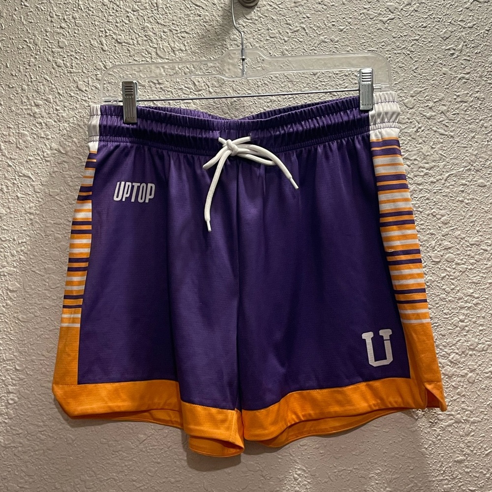 Uptop U Purple/ Yellow Shorts‎